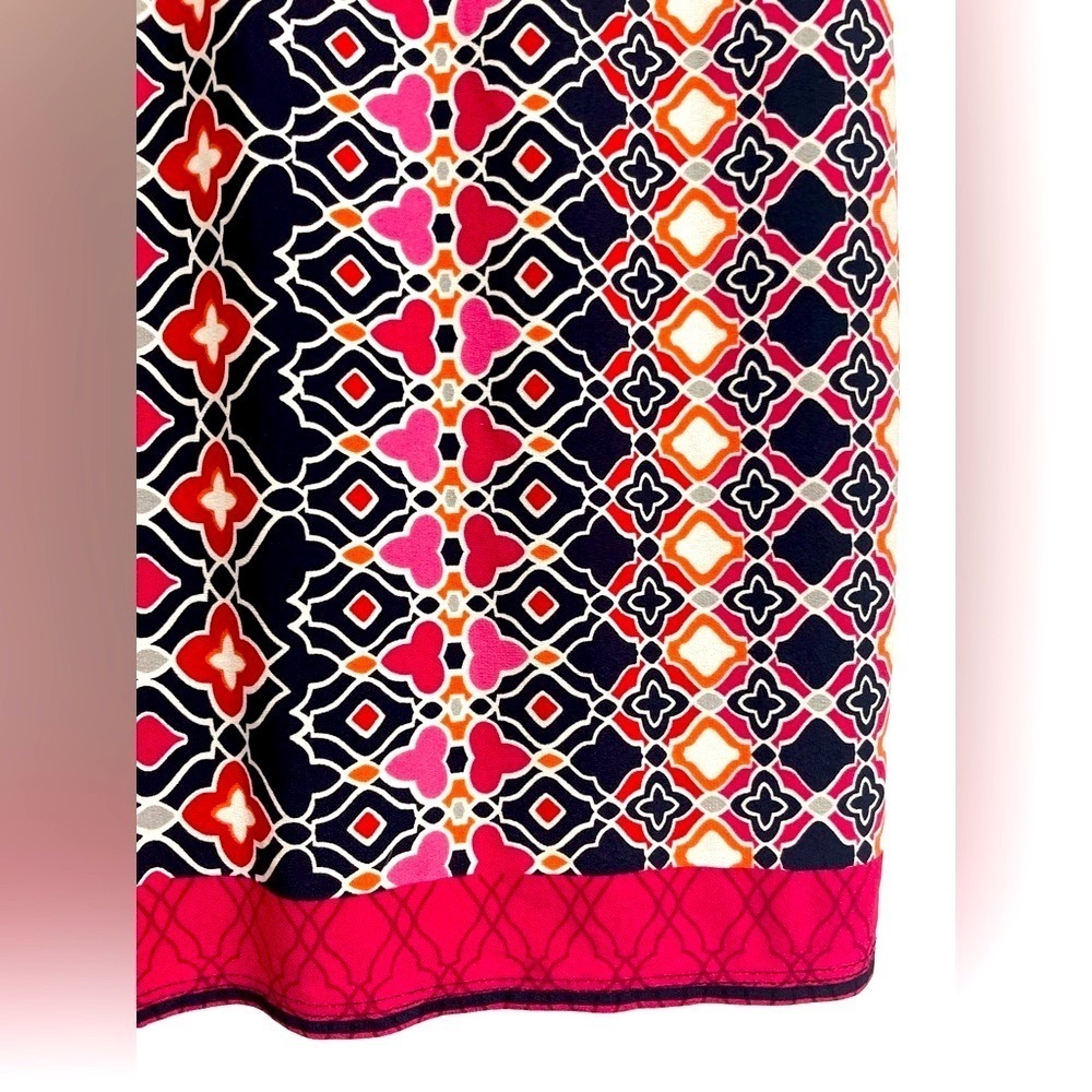 Laundry By Shelli Segal Geometric Boho Sheath Mini Dress - Picture 6 of 9